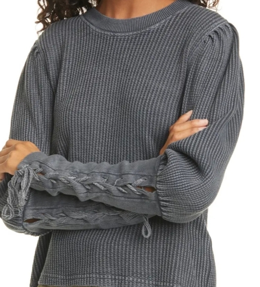 Free People Tops - Free People Tasha Thermal Shirt